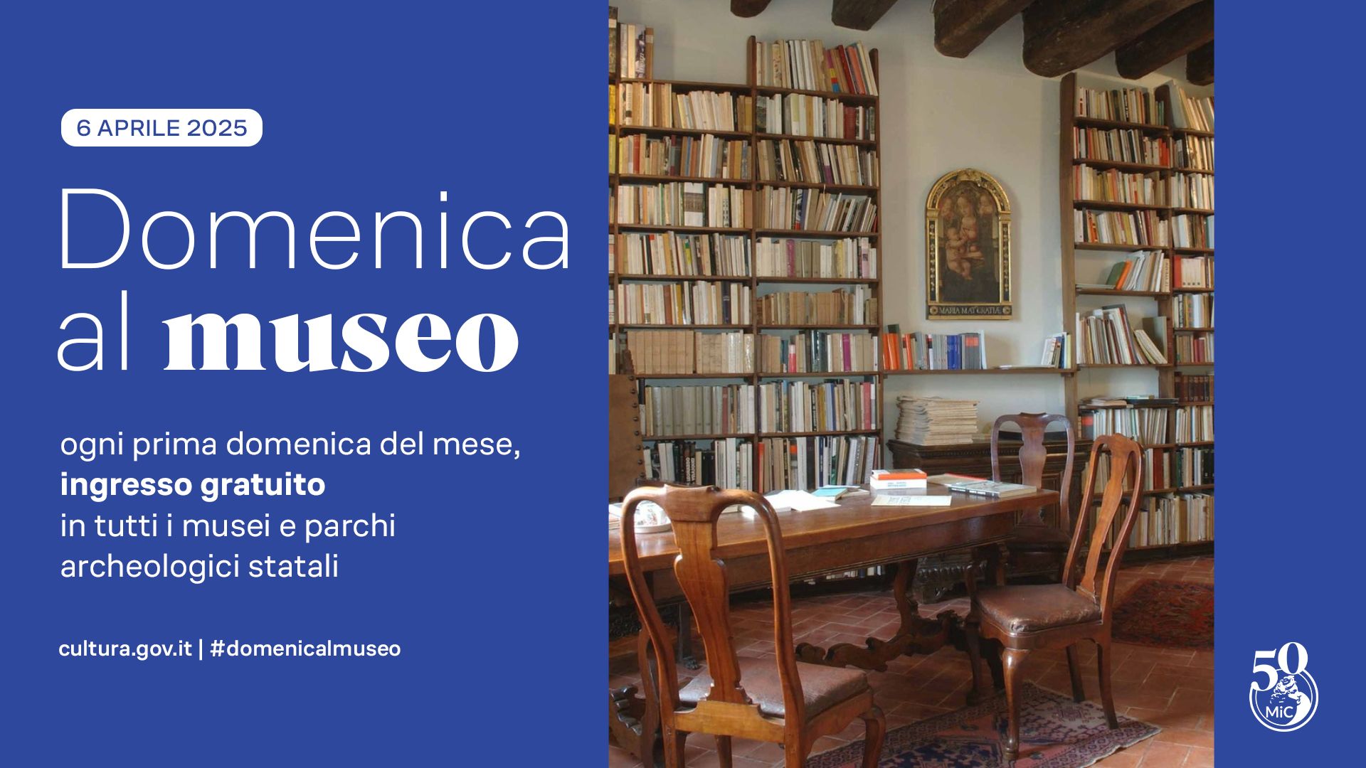 6 aprile 2025, Villa Brandi: "Domenica al Museo"